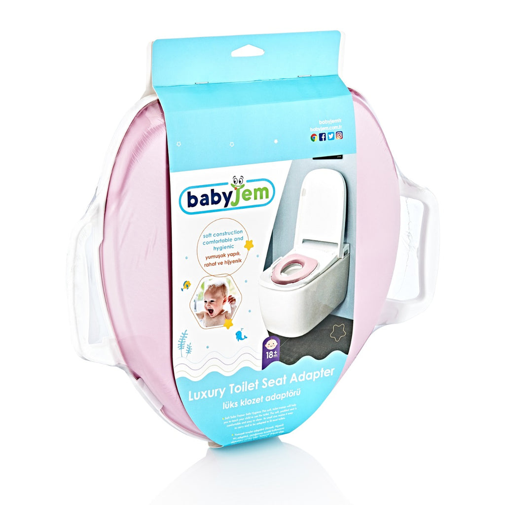 BABYJEM LUX TOILET TRAINER - MAT PINK