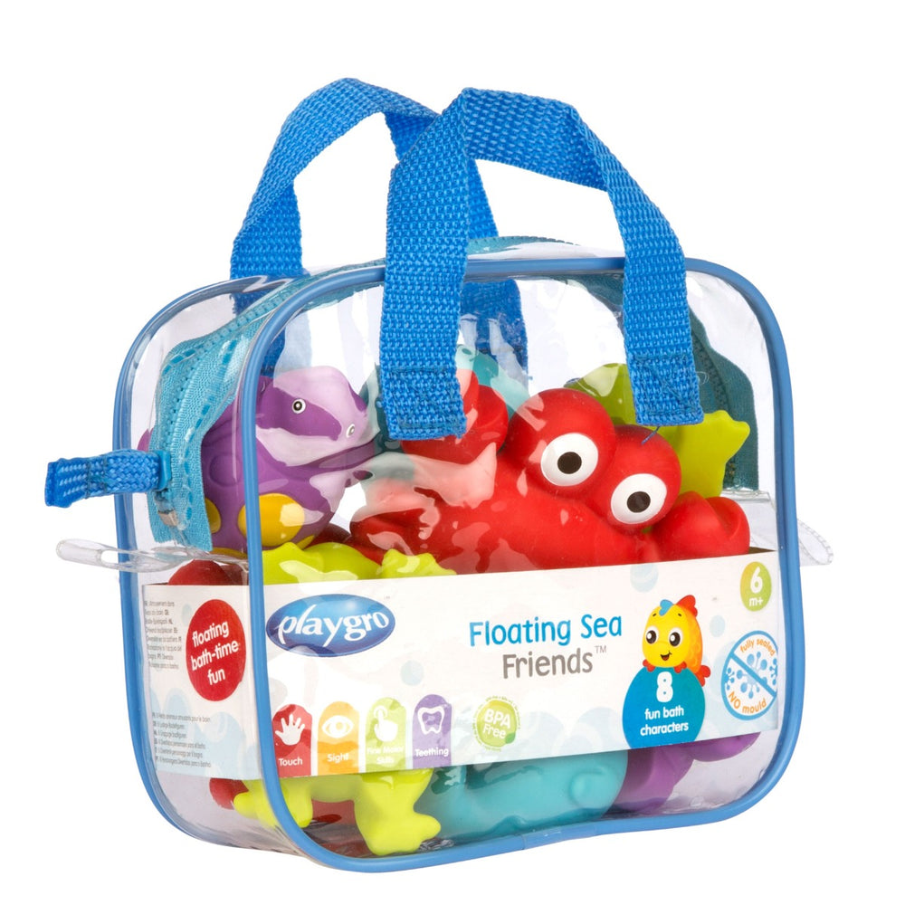 Playgro Floating Sea Friends (Blue)- Fully Sealed