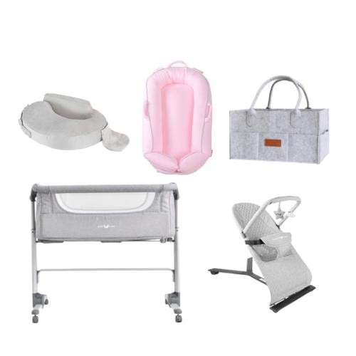 Baby furn new born bundle set pink