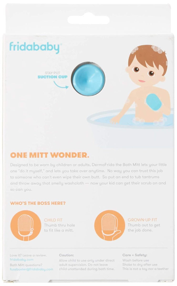 فرايدابيبي - قفاز/فرشاة الاستحمام للمواليد ديرما فريدا - سليكون