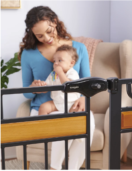 Regalo Home Accents extra tall designer baby gate