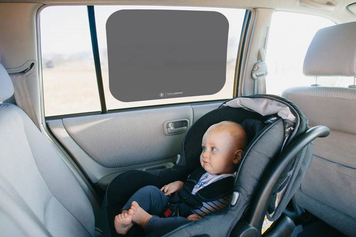 Prince Lion Heart-Rolled sunSHADE: clings to vehicle's windows without creases - 2 Pack