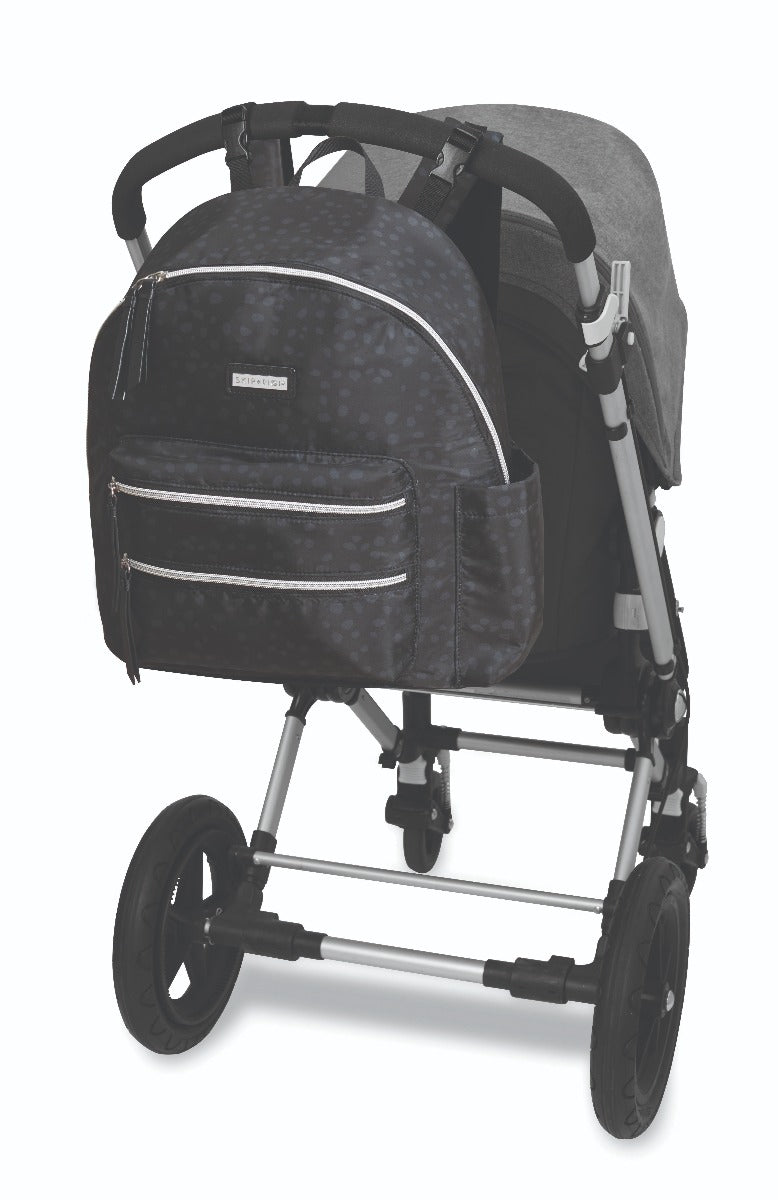 سكيبهوب - شنطة حفاضات للظهر - أسود