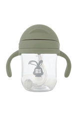 Mema olive green  sippy cup