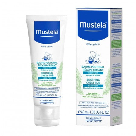 Mustela Sooth Chest Rub 40 ml