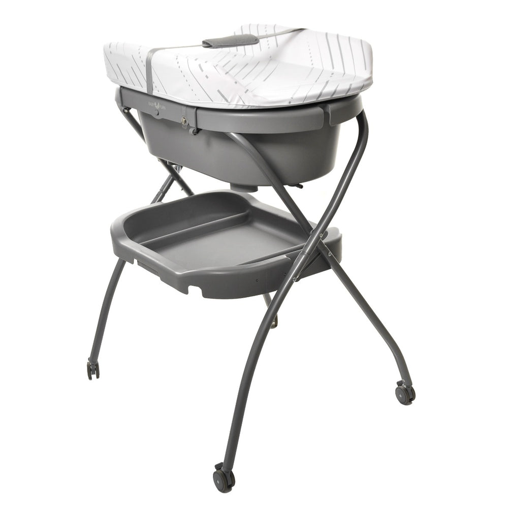 Baby furn bath& changing table - stripe