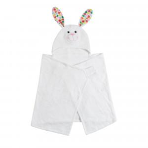Zoocchini Hooded Towel - Bella the Bunny