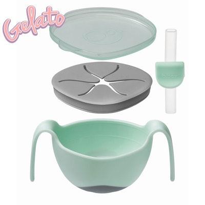 B.BOX - BOWL AND STRAW - NEW PISTACHIO