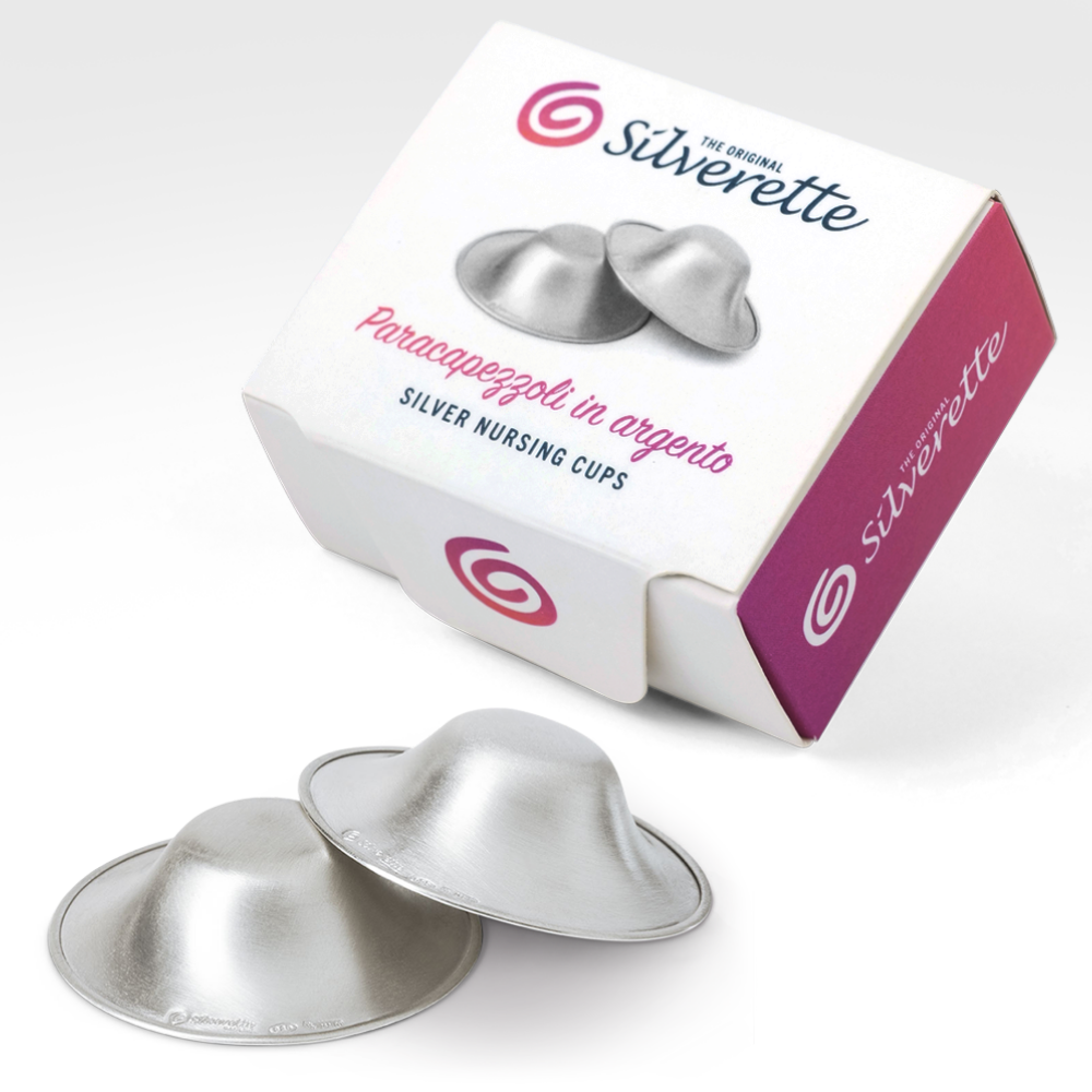 Silverette Silver Nursing Cups - Regular