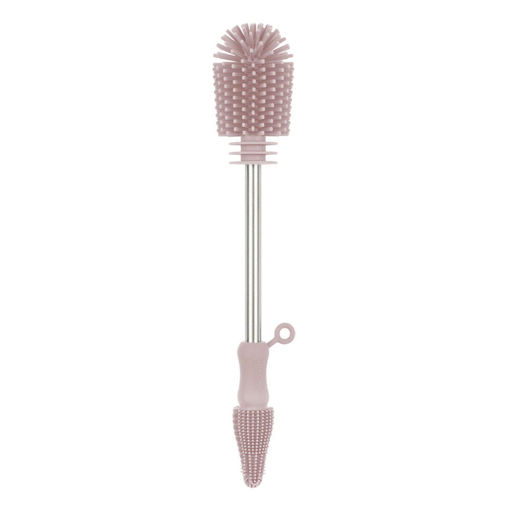 Haakaa Double-ended Silicone Bottle Brush - Blush