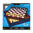 10-in-1 Classic Board Games Set