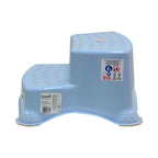 Keeeper Disney-Double Step Stool With Anti-Slip Function - Minnie Mickey Blue 40 x 37 x 21