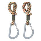 Lassig CAS MIX Stroller Hooks Cord 2 pcs olive red vanilla
