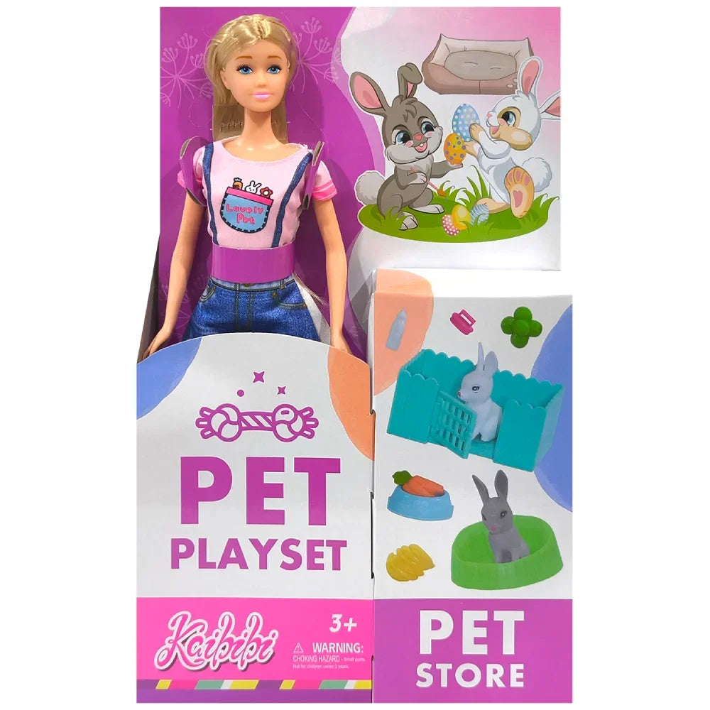11.5" Doll Set – Pet Play Set
