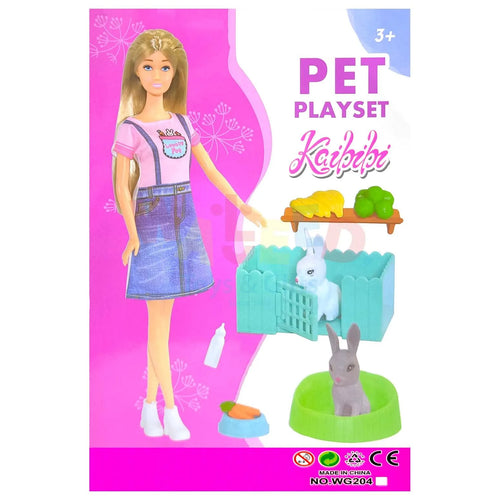 11.5" Doll Set – Pet Play Set