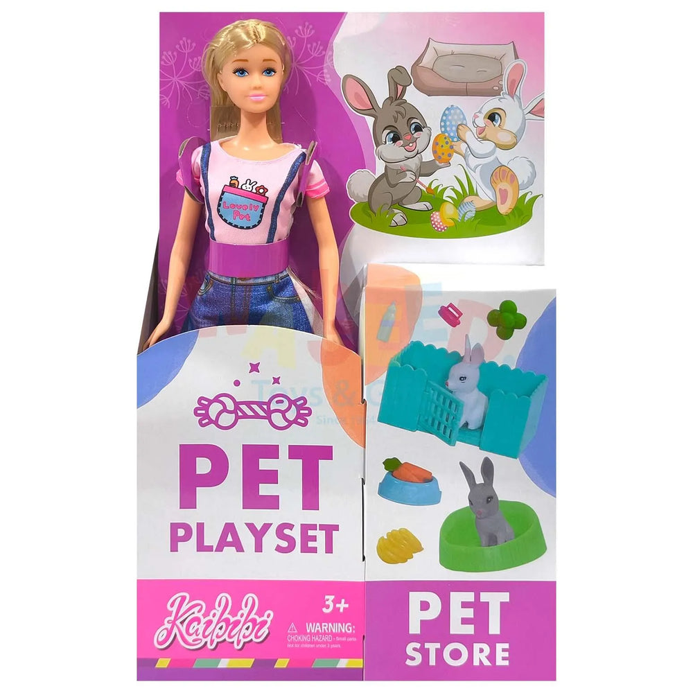 11.5" Doll Set – Pet Play Set