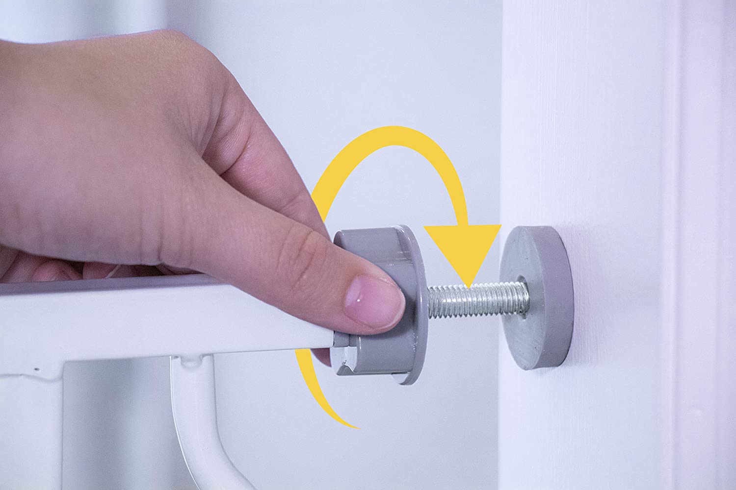 Regalo Extra Wide Safety Gate White 6-24 M