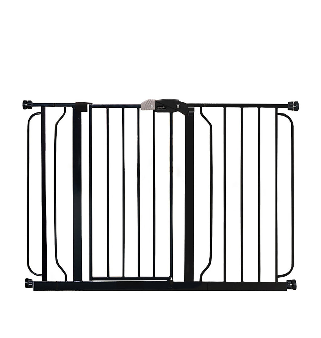 Regalo Easy Step Extra Wide Black Safety Gate