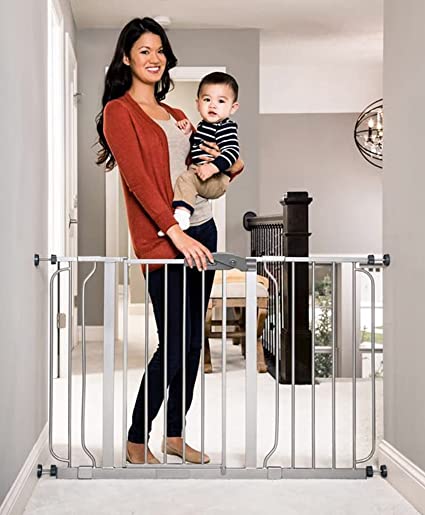 Regalo Easy Step Extra Wide Platinum Safety Gate