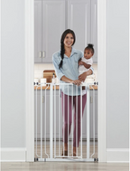 Regalo Easy Step Extra Tall White Baby Gate White 6-36 M