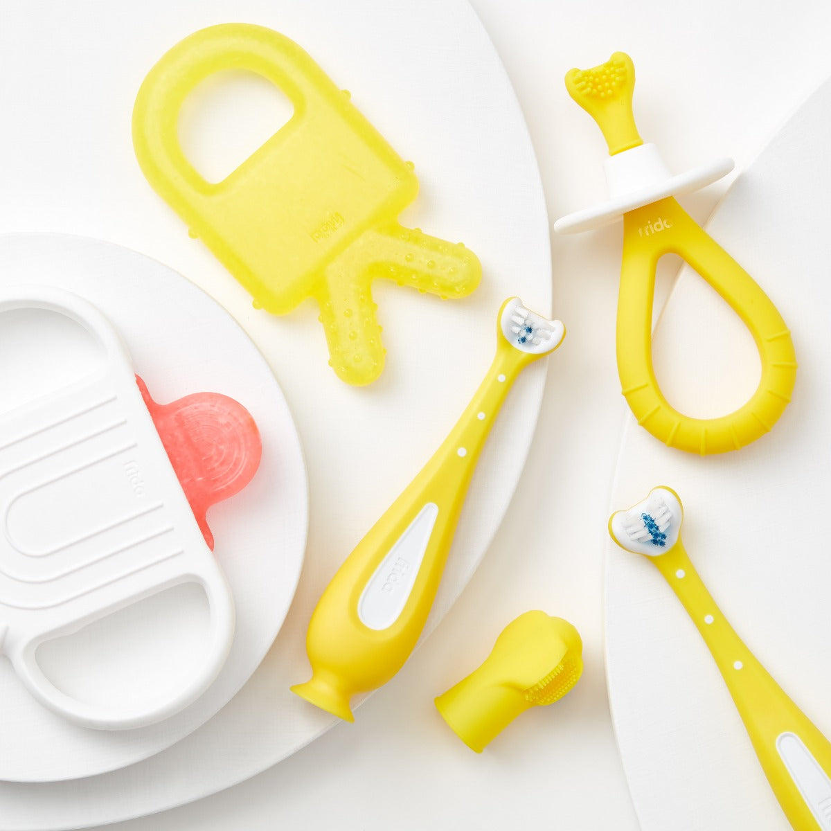 Fridababy-Training Toothbrush for Babies with Soft Silicone Bristles