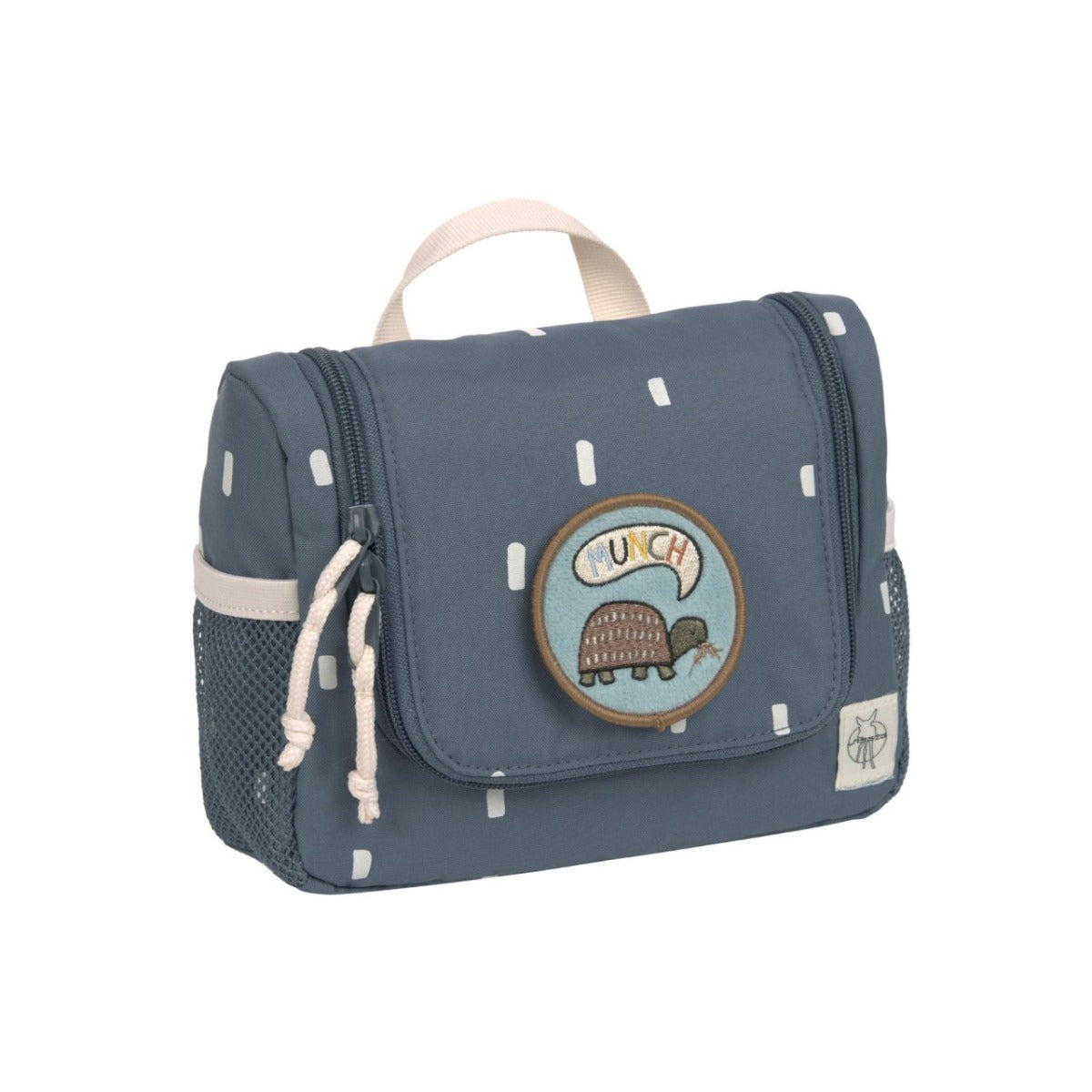 ليسيش - حقيبة غسيل صغيرة هابي برينتس - ازرق داكن