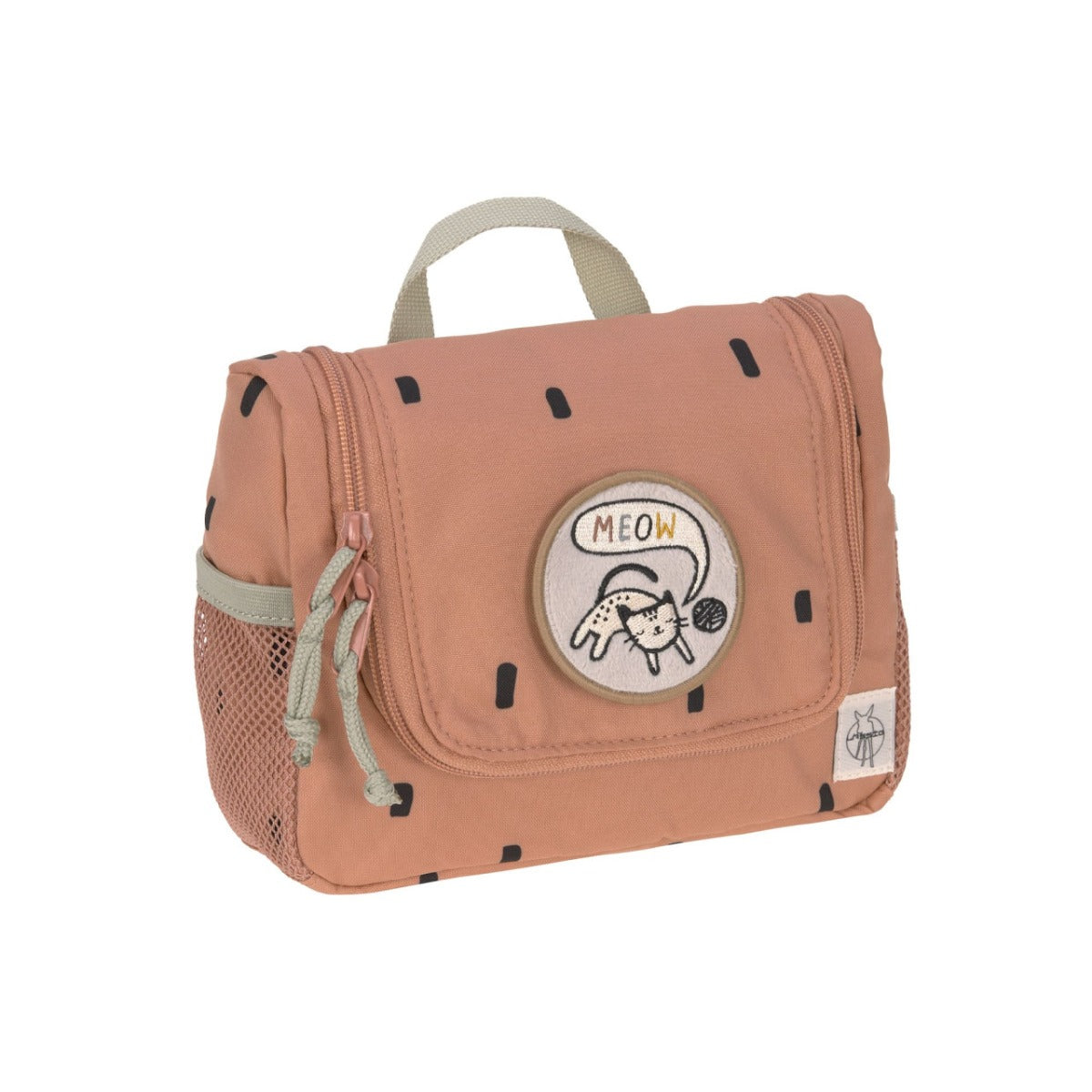 Lassig Mini Washbag Happy Prints caramel