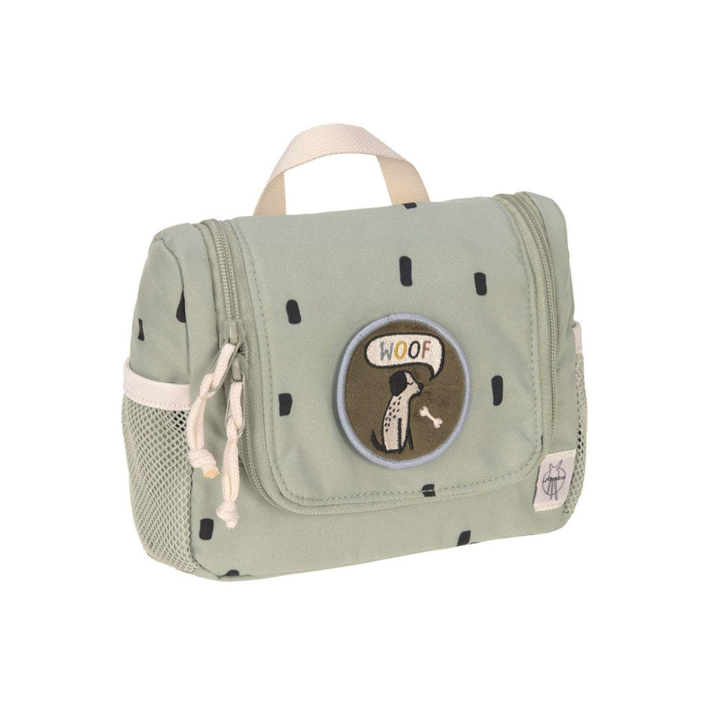 Lassig Mini Washbag Happy Prints light olive