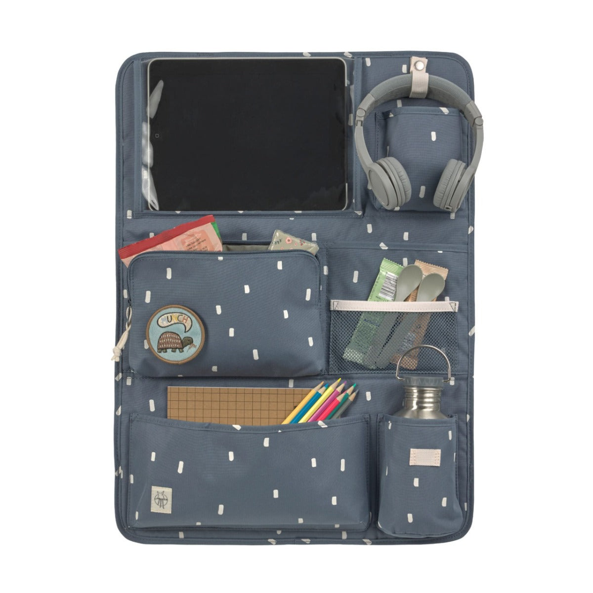 Lassig Car Wrap-to-Go Happy Prints midnight blue