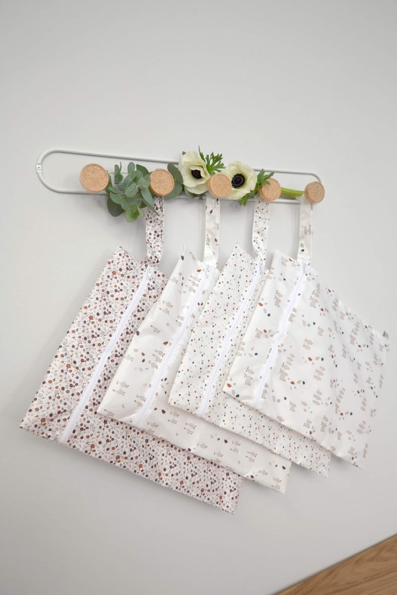 Lassig Wet Bag 2 pcs Tiny Farmer Flowers/Goose