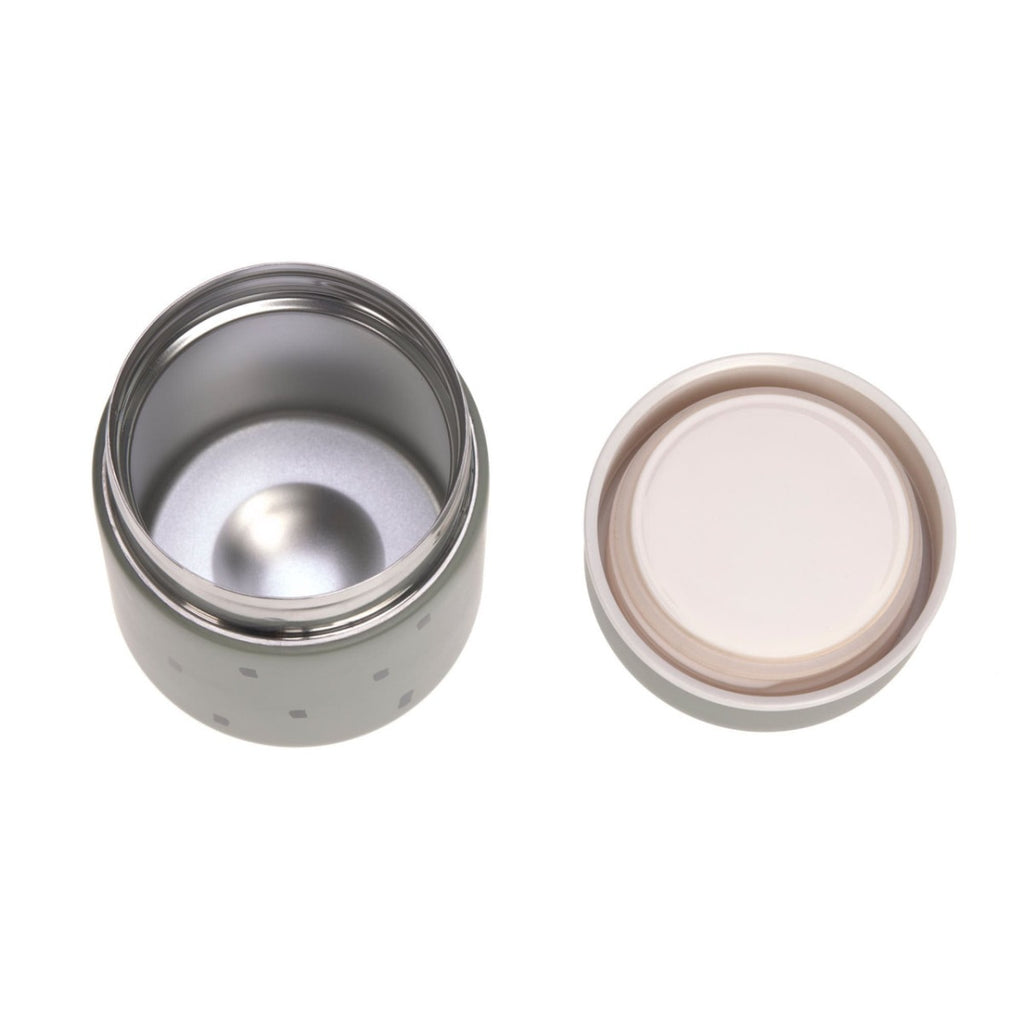 Lassig Food Jar Medium Happy Prints light olive