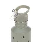 Lassig Bottle Stainless Steel Happy Prints light olive