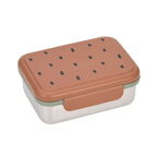 Lassig Lunchbox Stainless Steel Happy Prints caramel