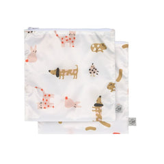 Lassig Snack Bag 2 pcs Little Mateys spicy orange