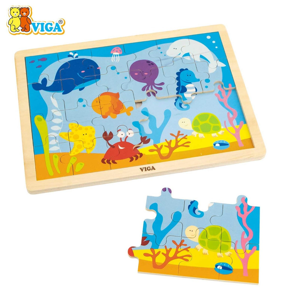 Viga 24 pcs Puzzle - Ocean