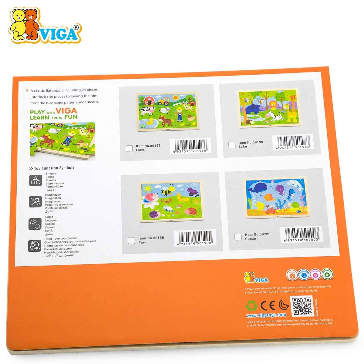 Viga 24 pcs Puzzle - Ocean