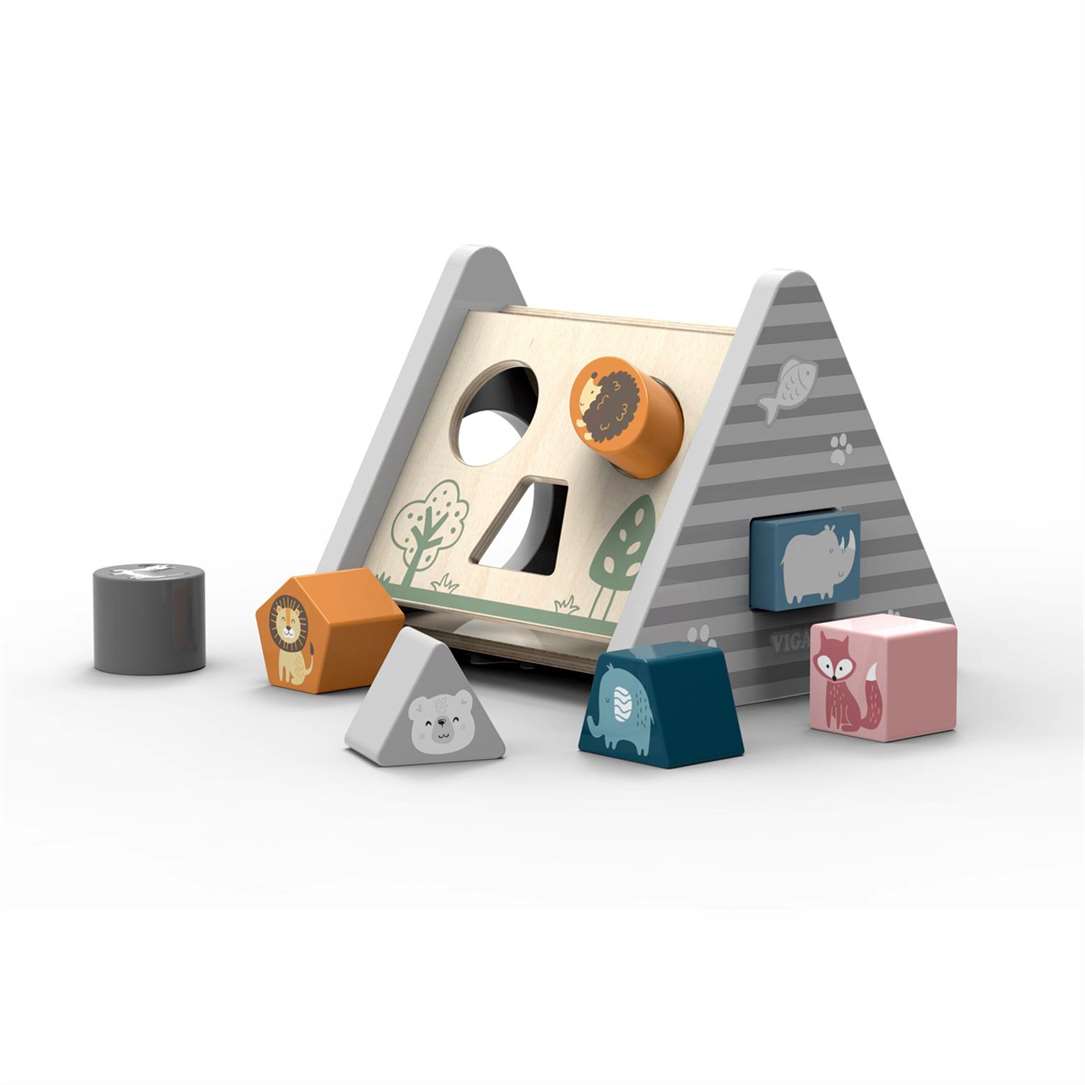 Viga Shape Sorter & Gear Play