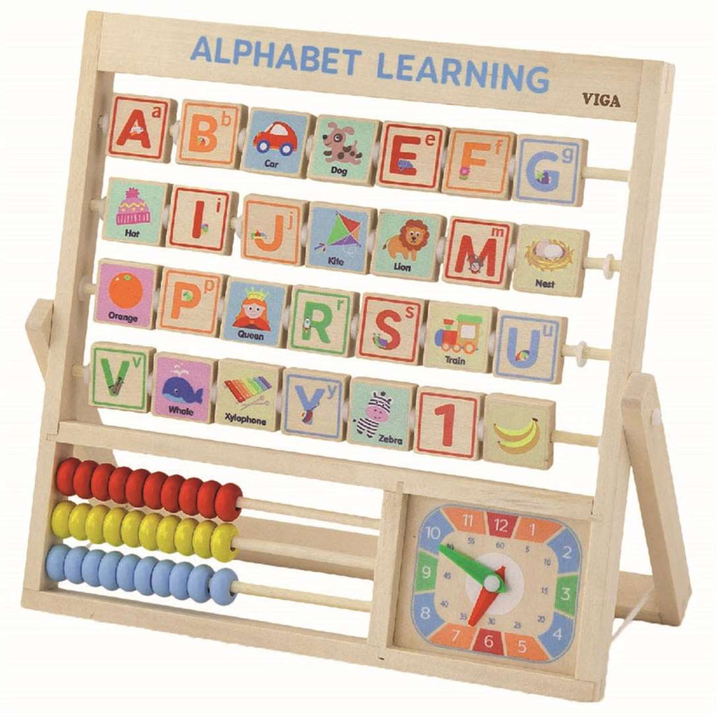 Viga Learning Allphabet & Clock