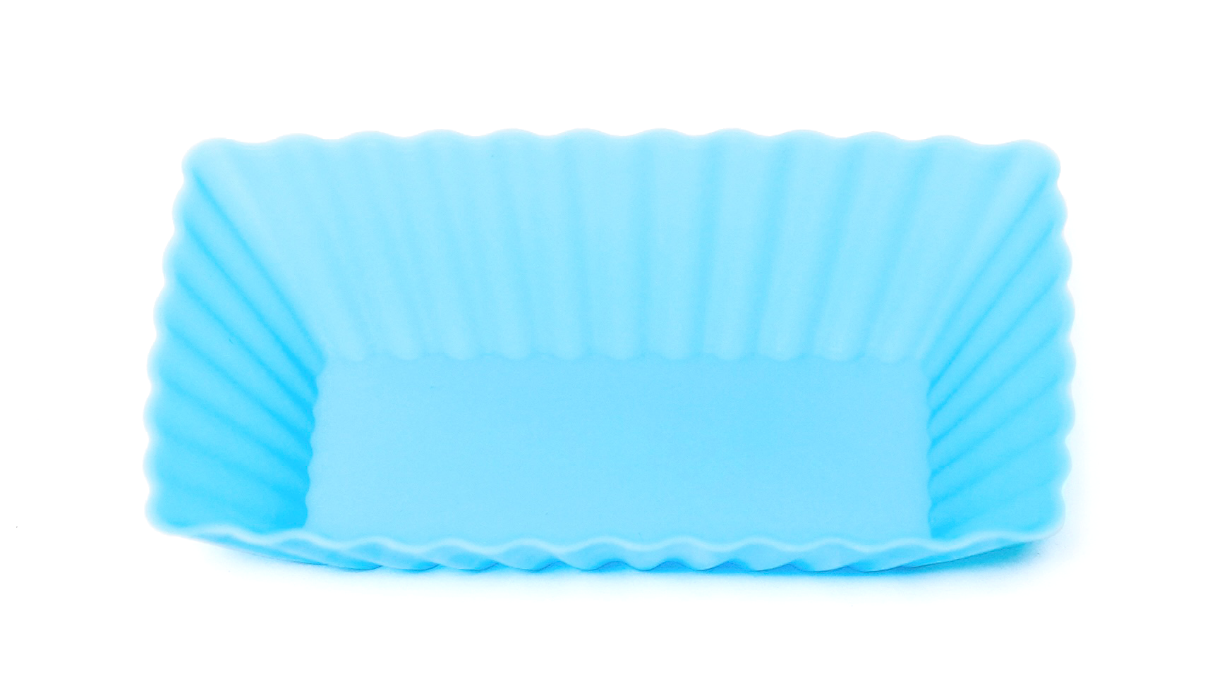 Fun box SILICONE RECTANGLE BAKING CUPCAKE - BLUE