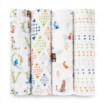 Classic 4-Pack Swaddles