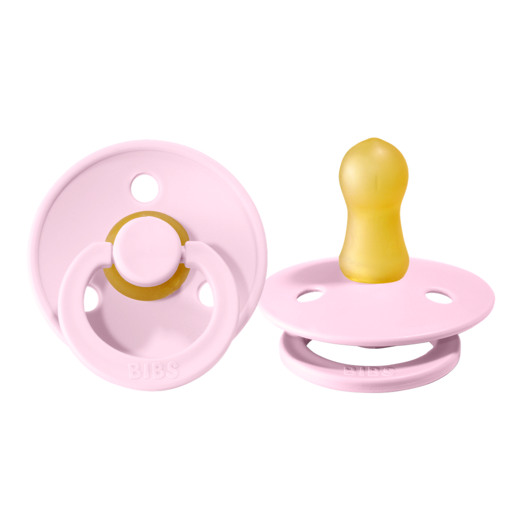 بيبس لهايات مطاطية طبيعية – بيبي بينك – من 6 ل 18 أشهر