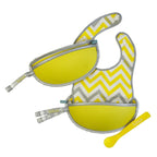 B.box travel bib - Mellow Lellow
