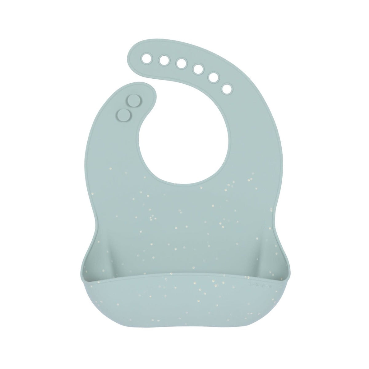 Lassig Silicone Bib 2 pcs blue/nature