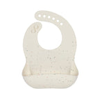 Lassig Silicone Bib 2 pcs blue/nature