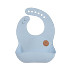Lassig Silicone Bib Happy Rascals Smile sky blue