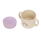 Lassig Sippy Cup PP/Cellulose Happy Rascals Heart lavender