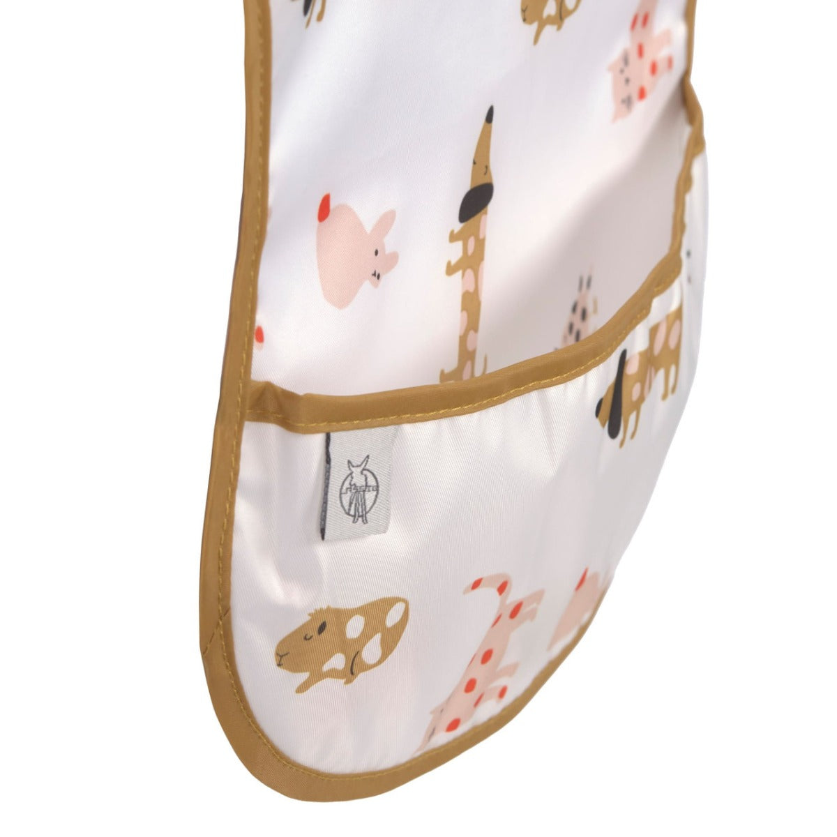 Lassig Lightweight Bib 2 pcs 06-24 months Little Mateys spicy orange