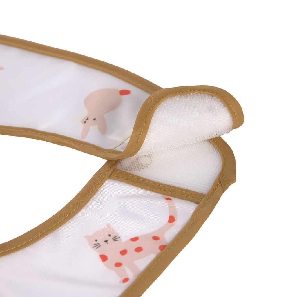 ليسيش - مريلة قطعتان الرفاق الصغار سن 6 الي 24 شهر- برتقالي