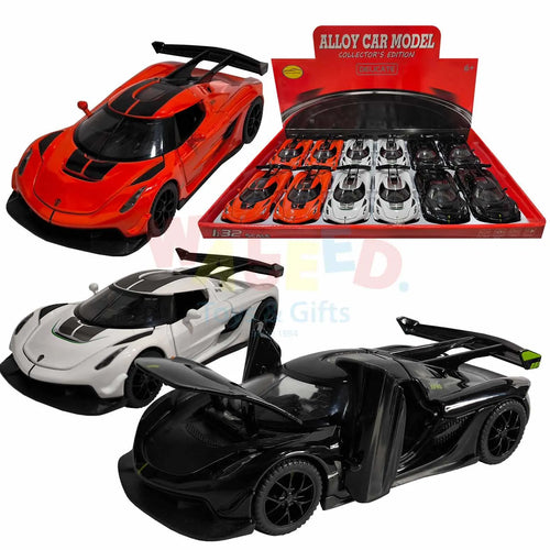 1:32 Die-Cast Pull Back Car With Light & Sound