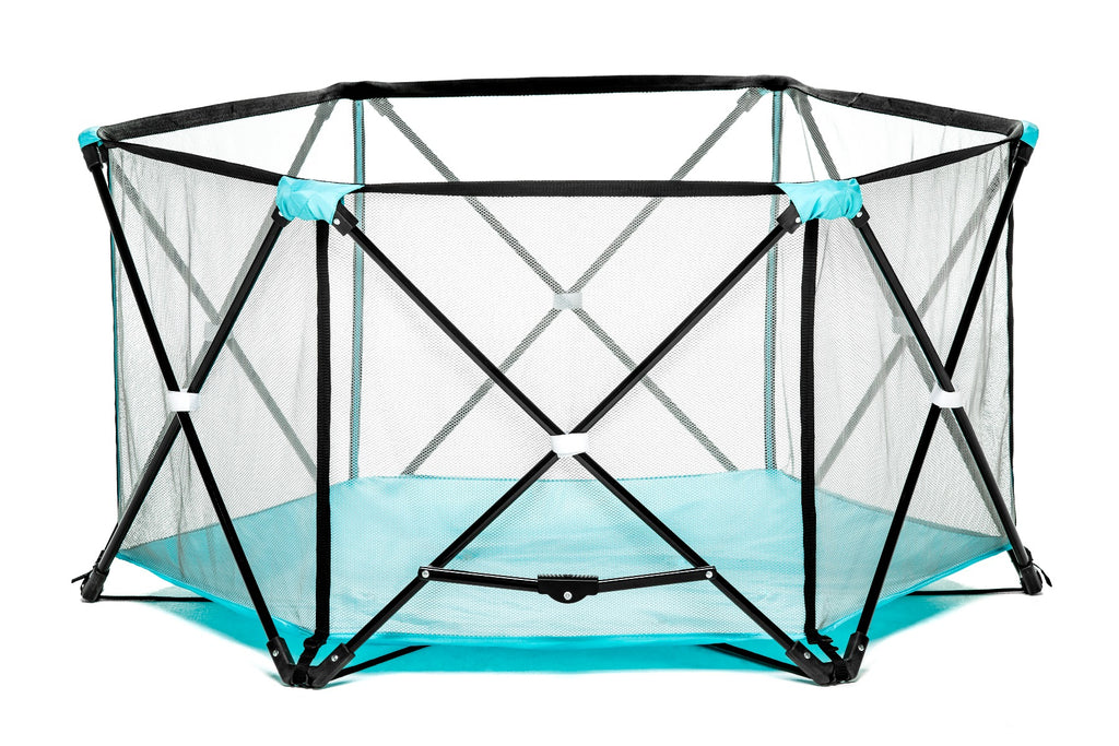 Regalo Six Panel My Play Portable Play Yard Multicolor 6-24 M